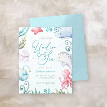 バジェット海動物の海の男の子のシャワーの下