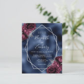 バジェット海軍ブルゴーニュ銀フローラQRコード結婚ズ (スタンド正面)