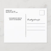 バジェット消防士クリスマスレッドラインプレイドカード (裏面)