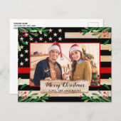 バジェット消防士シンレッドライン国旗のクリスマス (正面/裏面)