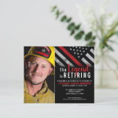 バジェット消防士フォトリタイア招待状 (スタンド正面)