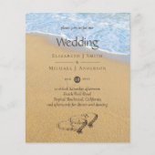 バジェット熱帯ビーチハート結婚インSand's Invite (正面)