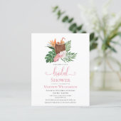 バジェット熱帯フローラ |カクテルブライダルシャワー (スタンド正面)