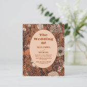 バジェット燃えオレンジ色の野結婚花の (スタンド正面)