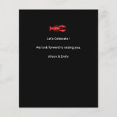 バジェット父の日クロウフィッシュ沸騰招待状 (裏面)