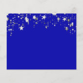 バジェット王室の誕生日の青い写真日付を保存 (裏面)