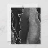 バジェット瑪瑙ブラックシルバーダーク日付を保存 (裏面)