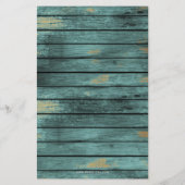 バジェット男女兼用ビーチベビーシャワー招待状 (裏面)