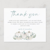 バジェット白いカボチャの写真結婚の感謝の気持ち (正面)