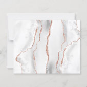 バジェット白バラ金ゴールドアゲート暗い日付を保存 (裏面)