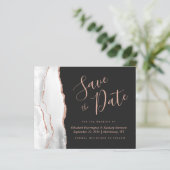 バジェット白バラ金ゴールドアゲート暗い日付を保存 (スタンド正面)