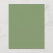 バジェット私たちのリトルゴルファーバッグカートゴルフ誕生日 チラシ (裏面)