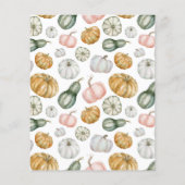 バジェット私たちの小さなカボチャかわいいボホ誕生日パーティー (裏面)