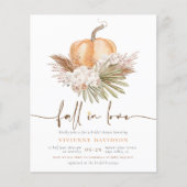 バジェット秋インラブパンパ&パンプキンブライダルシャワー (正面)