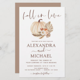 バジェット秋イン結婚ラブズパンパスグラスパンプキン