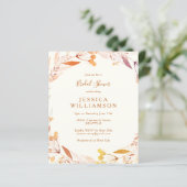 バジェット秋フローラウォーターカラーボホブライダルシャワー (スタンド正面)