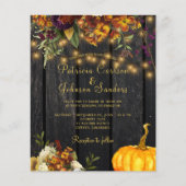 バジェット秋結婚フローラの木工募集 (正面)