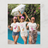 バジェット紅葉フォトラブハグブライダルシャワー 感謝してい (裏面)