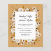 バジェット素朴なカモミール結婚ミモサ (正面)