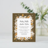 バジェット素朴なカモミール結婚ミモサ (スタンド正面)