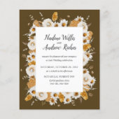 バジェット素朴なカモミール結婚ミモサ (正面)