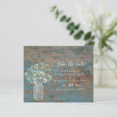 バジェット素朴ウッドジプソフィラ日付を保存 (スタンド正面)