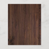 バジェット素朴ウッドストリングライトレースブライダルシャワー (裏面)