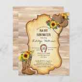 バジェット素朴カウボーイ感じブ帽子ひまわり (正面/裏面)