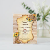 バジェット素朴カウボーイ感じブ帽子ひまわり (スタンド正面)