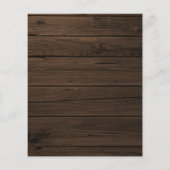 バジェット素朴クリスマスサンフラワーモノグラム写真 (裏面)