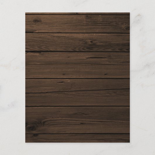 バジェット素朴クリスマスサンフラワーモノグラム写真 (裏面)