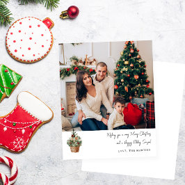 バジェット素朴クリスマスツリーVノートフォト