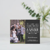 バジェット素朴クリスマスバースタイポグラフィ写真 (スタンド正面)