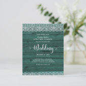 バジェット素朴グリーンホワイトレース結婚ズ (スタンド正面)