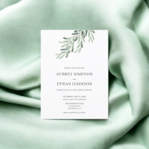 バジェット素朴グリーンリー結婚オリーブ