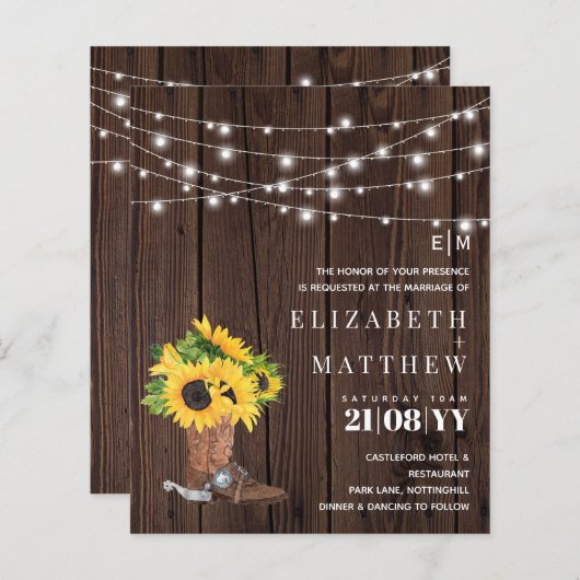 バジェット素朴サザンガールひま結婚わり花のInv (正面/裏面)