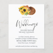 バジェット素朴サンフラワーサザン結婚ズ (正面)