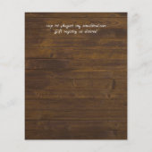 バジェット素朴サンフラワーサザン結婚ズ (裏面)