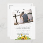 バジェット素朴サンフラワーサザン結婚ズ ポストカード (正面/裏面)