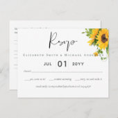 バジェット素朴サンフラワーサザン結婚ズ ポストカード (正面/裏面)