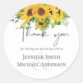 バジェット素朴サンフラワーサザン結婚ズ ラウンドシール