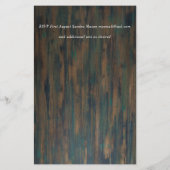 バジェット素朴サンフラワーズバーンウェディングA9 (裏面)