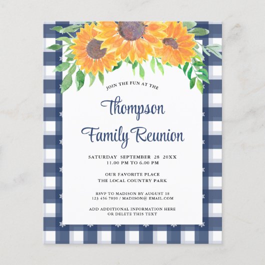 バジェット素朴サンフラワーズファミリー懇親会 (正面)