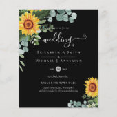 バジェット素朴サンフラワーズユ葉カリパイ結婚ズ (正面)