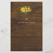 バジェット素朴サンフラワーバービーズブレスメイソンジャース (裏面)