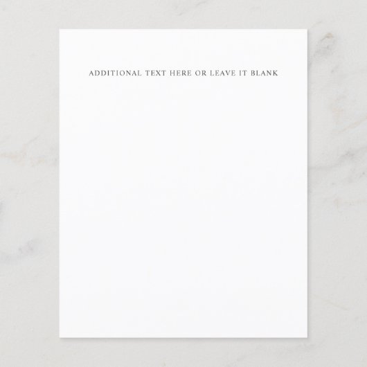 バジェット素朴シャモミルミモサフローラズ結婚 (裏面)