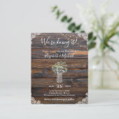 バジェット素朴ジプソフィラライツメイソンジャース招待状 (スタンド正面)