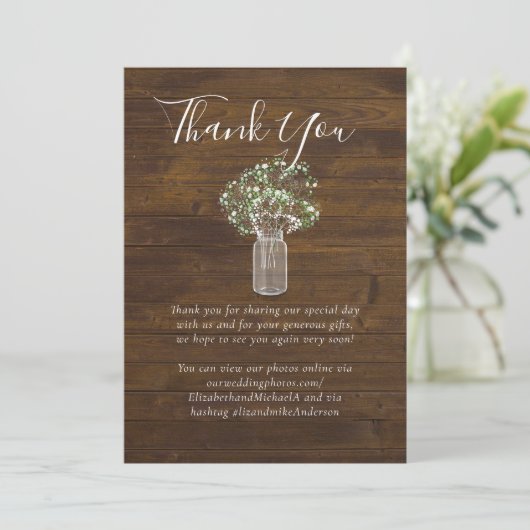 バジェット素朴ジプソフィラ・メイスン結婚ズ・ジャー (スタンド正面)