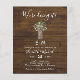 バジェット素朴ジプソフィラ・メイスン結婚ズ・ジャー