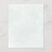 バジェット素朴ズ結婚ブルゴーニュフローラダスティブルー (裏面)